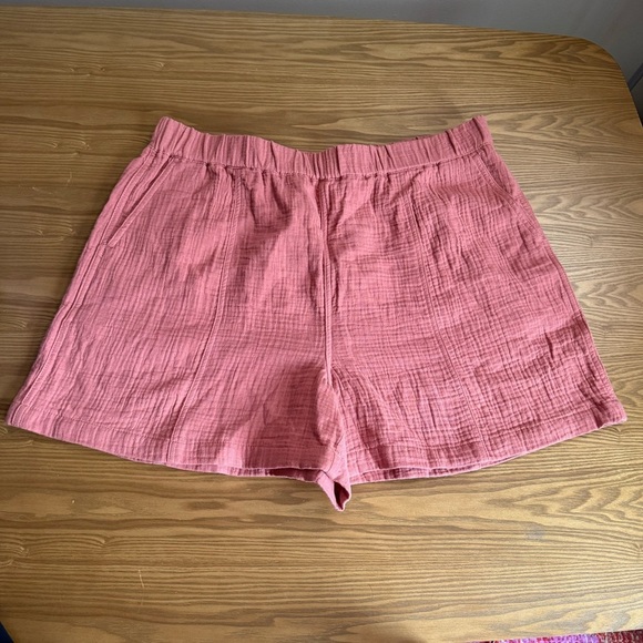 Madewell Lightspun Easy Pull On Shorts | NWT | Size XXL - Picture 1 of 5